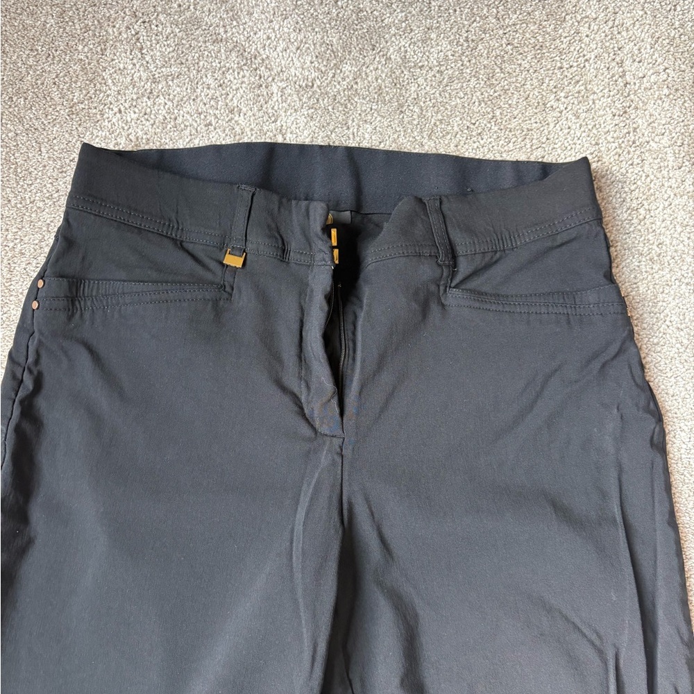 JM Collection Black Pants with Gold Details